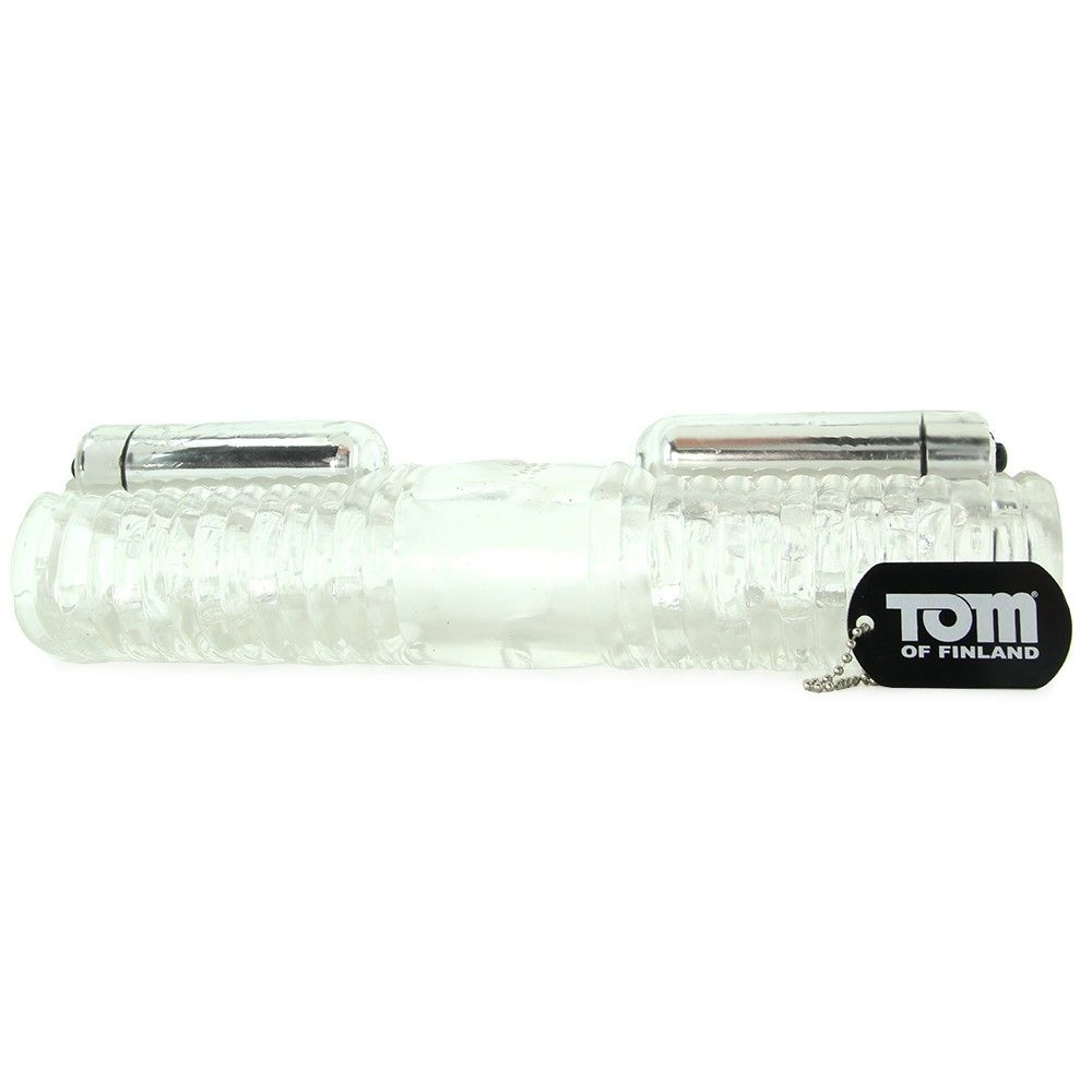 TOF Double Dildo Rung 26cm Song Đầu Đam Mê Bùng Cháy