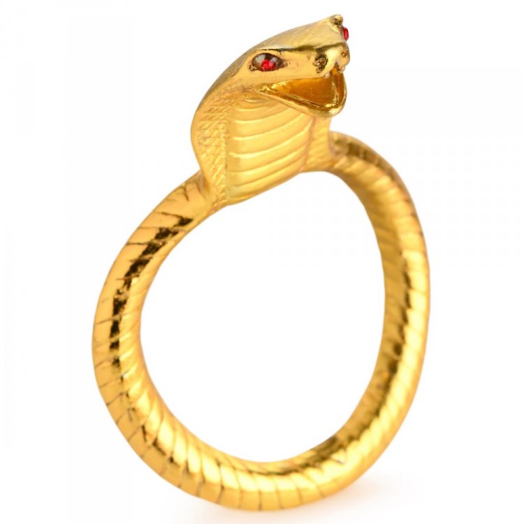 Master Series Cobra ring vàng kim loại tăng cứng