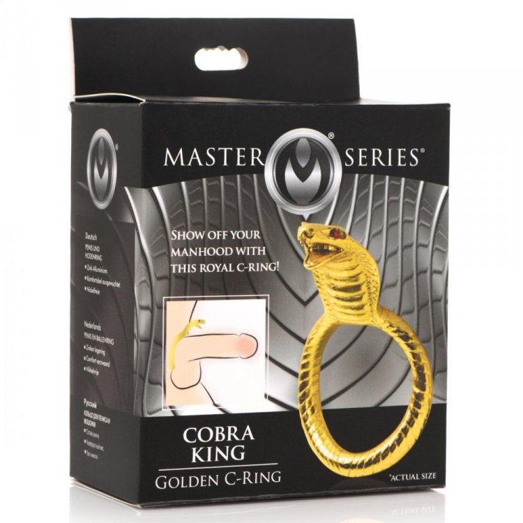 Master Series Cobra ring vàng kim loại tăng cứng