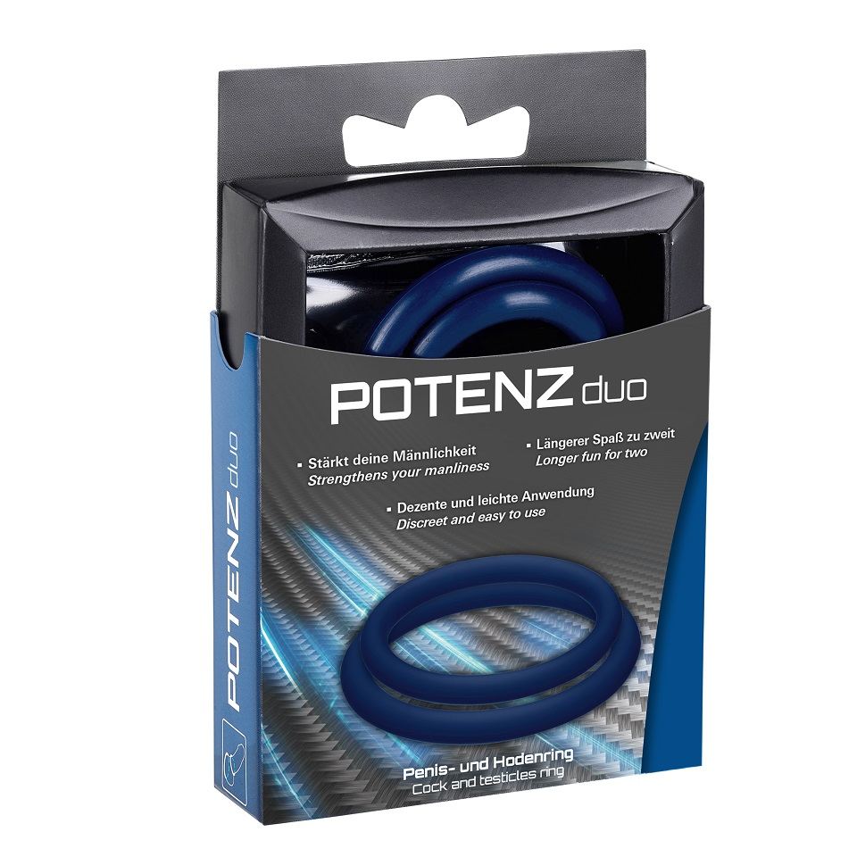 POTENZduo Vòng Đeo Silicon Xanh Tăng Khoái Lạc