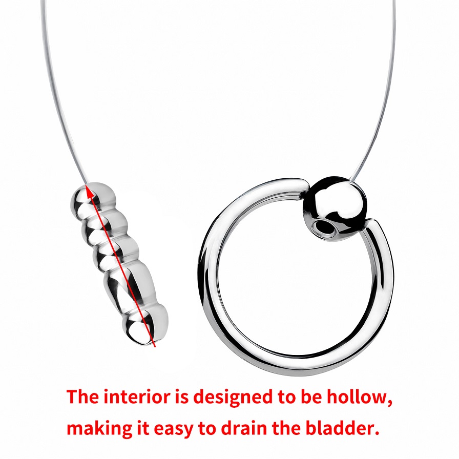 FAAK Urethral Rod Ring M Thép Không Gỉ Trung Bình[dochoius]​