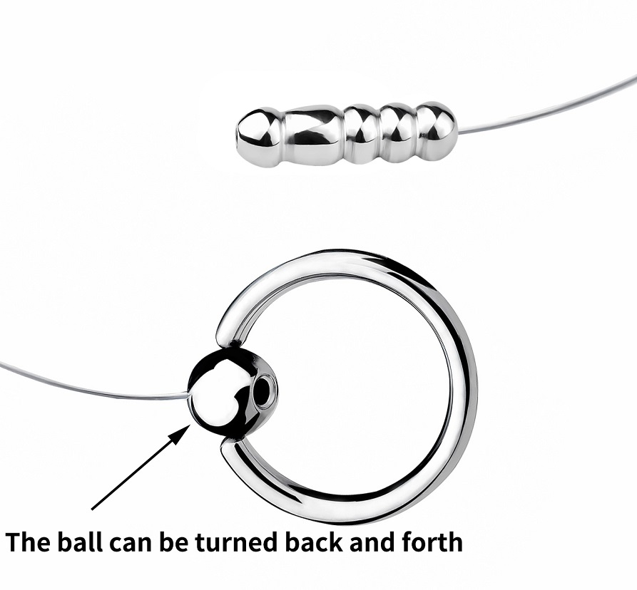 FAAK Urethral Rod Ring M Thép Không Gỉ Trung Bình[dochoius]​
