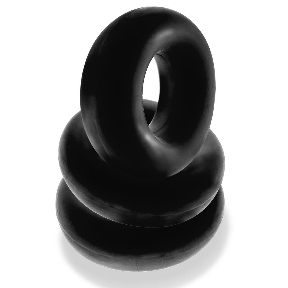 Oxballs Fat Willy Vòng Cặc 3pcs Đen Siết Mạnh