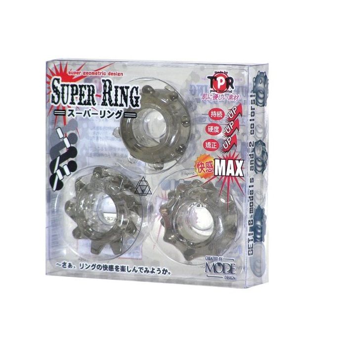 Mode Super Ring Bánh Răng Xám Kích Thích Chặt Chẽ