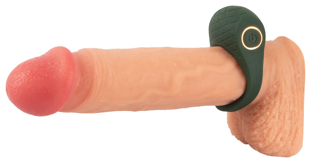 Emerald Love Vòng Đeo Dương Vật Xanh Rung Nóng