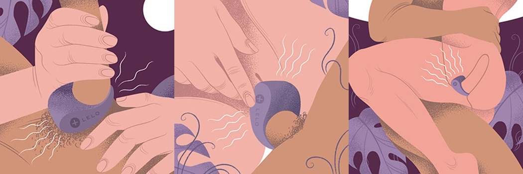 Lelo Tor 3 Couple Ring Xanh App Rung Tương Tác Siêu Hay