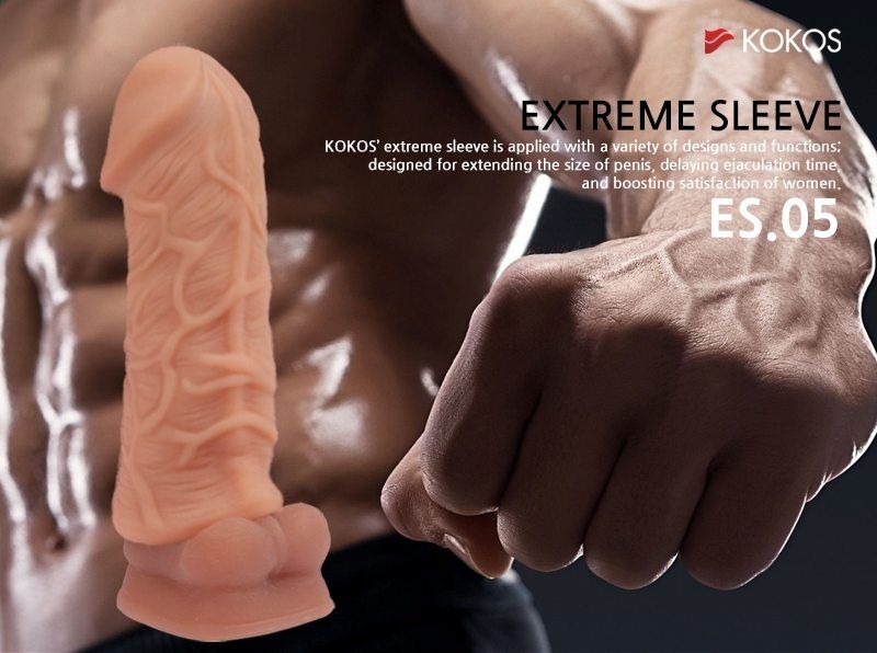 Bao Cặc Kokos 12.7cm Silicone Siêu Chặt Hàn Đỉnh Cao