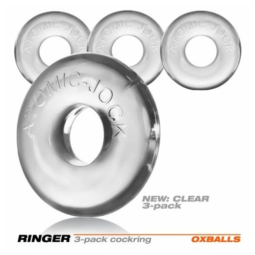 Oxballs Ringer Vòng Dương Vật 3 Viên Chặt Chẽ Tăng Sướng