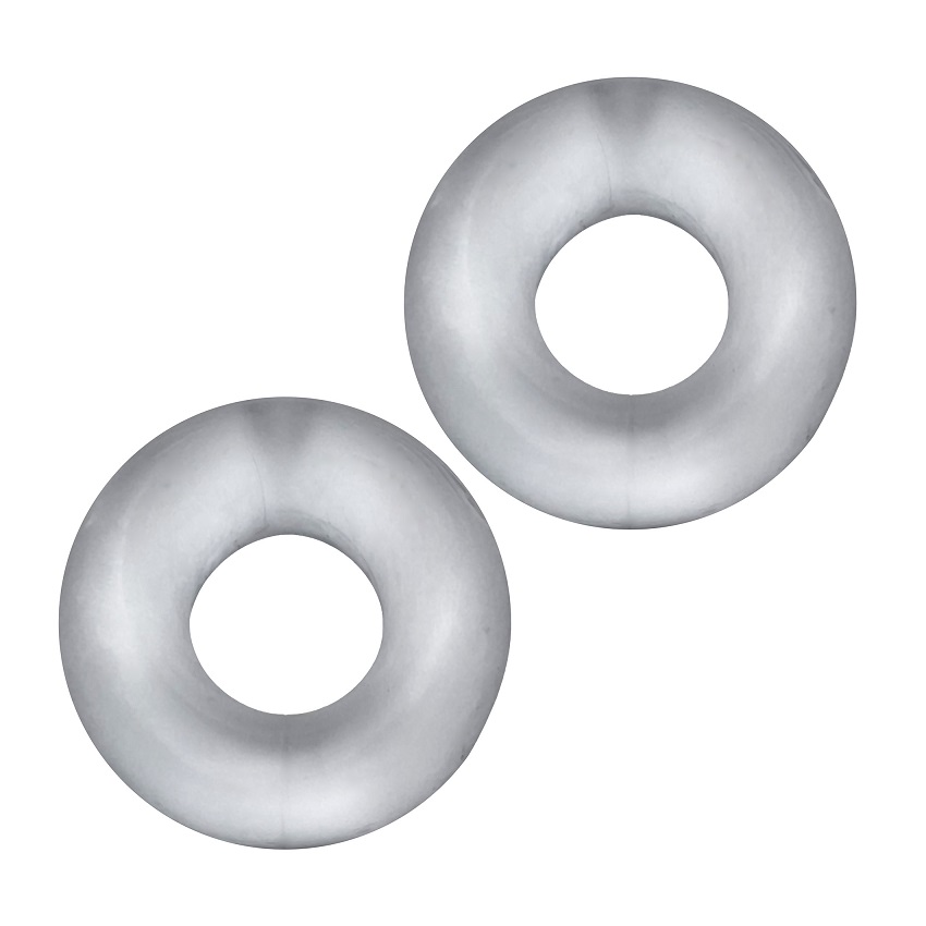 Hunkyjunk Stiffy Rings 2 Cái Trong Suốt