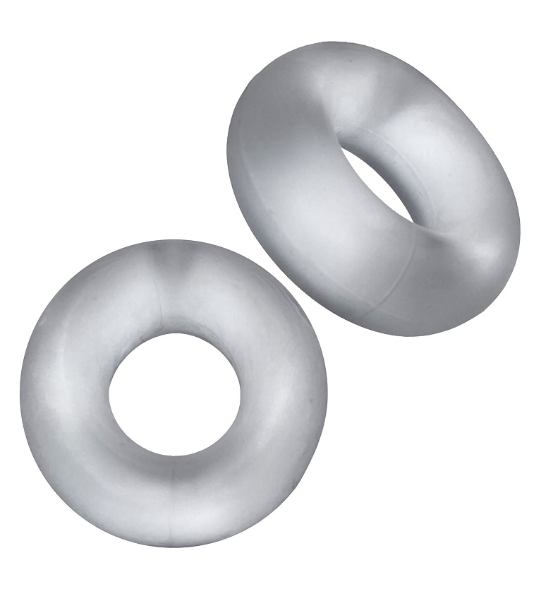 Hunkyjunk Stiffy Rings 2 Cái Trong Suốt