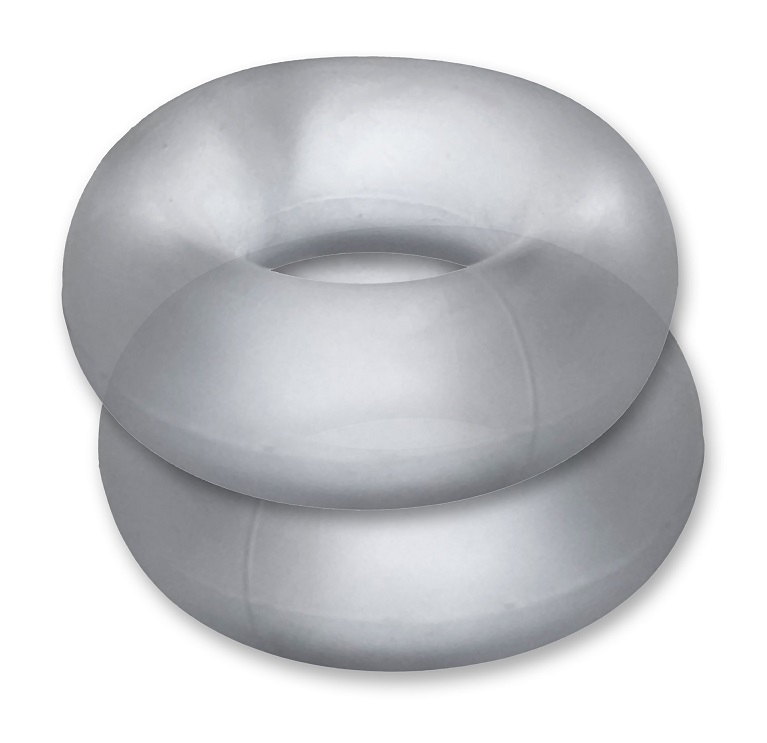 Hunkyjunk Stiffy Rings 2 Cái Trong Suốt