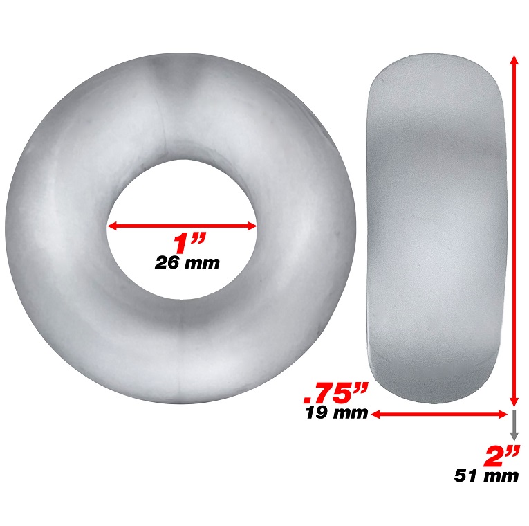 Hunkyjunk Stiffy Rings 2 Cái Trong Suốt