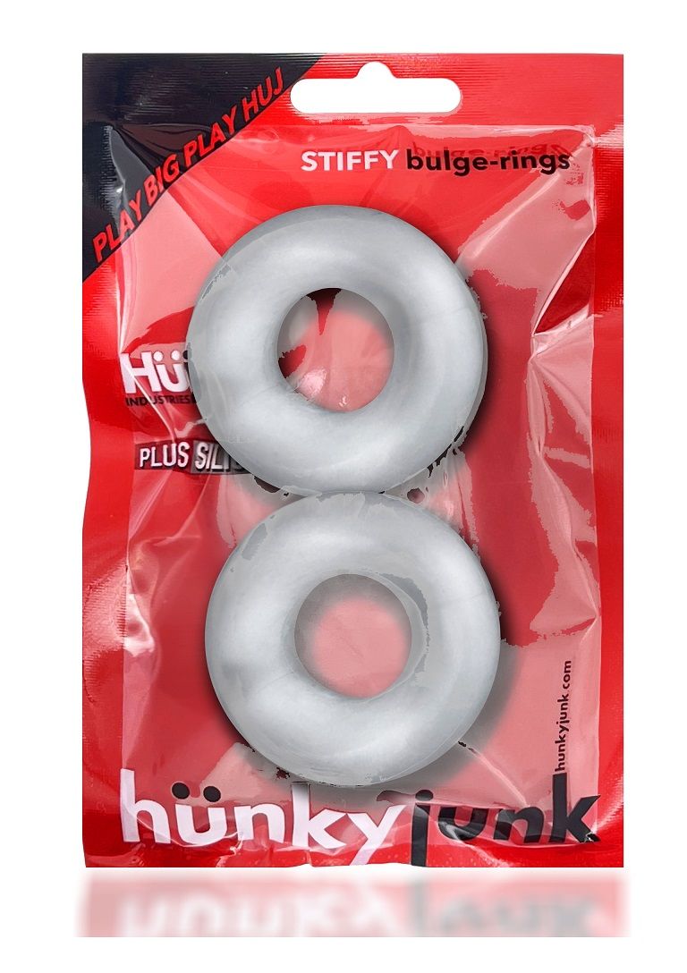 Hunkyjunk Stiffy Rings 2 Cái Trong Suốt