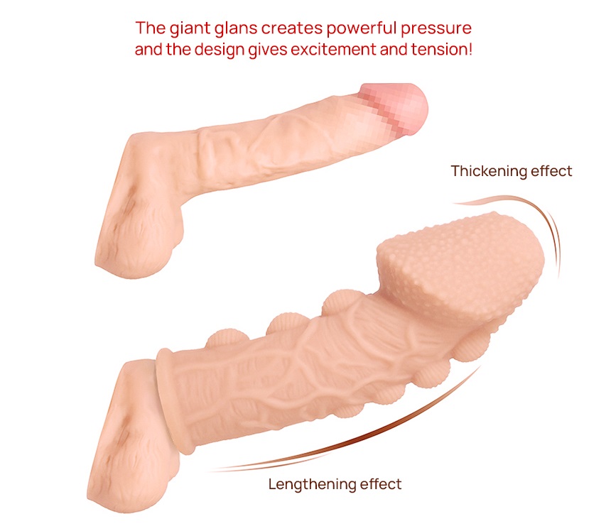 Kokos Wave Đầu To M Penis Sleeve M
