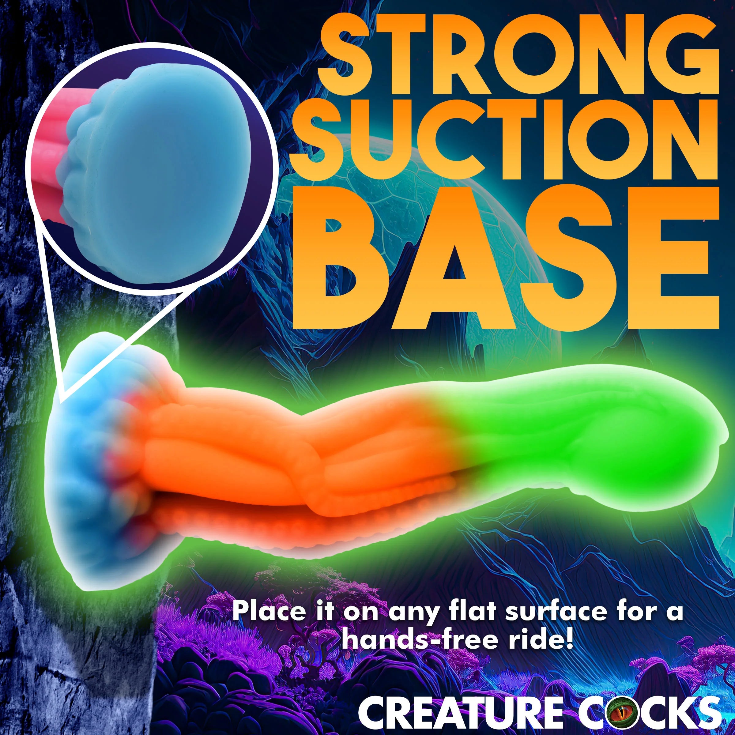 Tenta-Glow Creature Cocks Xúc Tu Sáng Fantasy