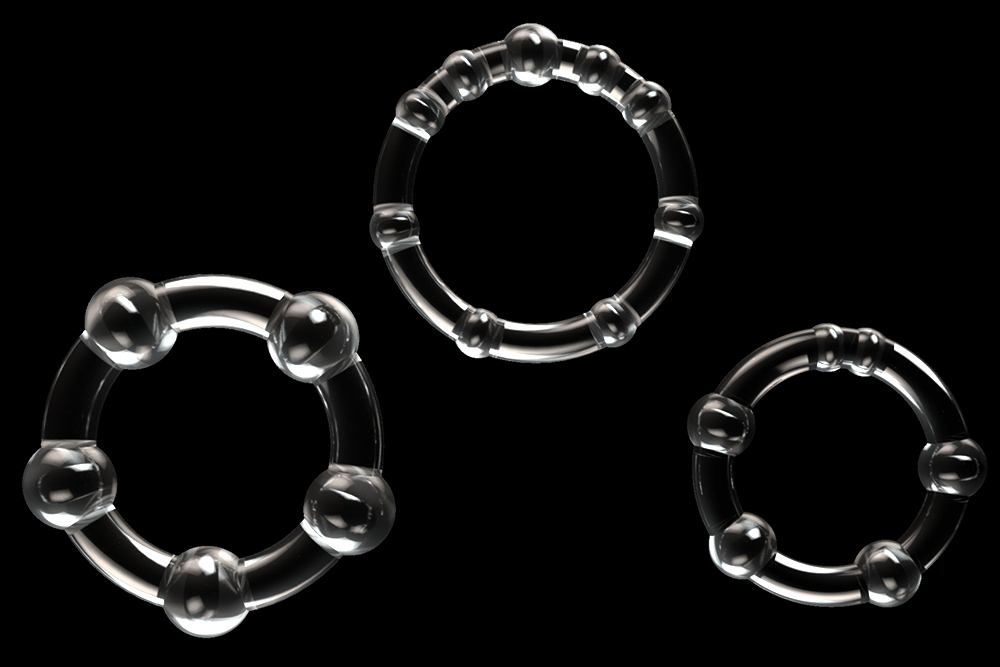 Lovetoy Power Ring 3pc – Chuỗi Siêu Cứng Tăng Cường Nam
