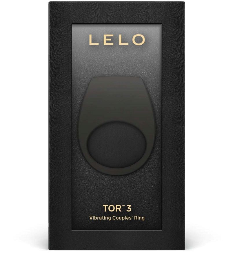 Lelo Tor 3 Vòng Rung Đen - Cặp Đôi Bluetooth Siêu Mạnh