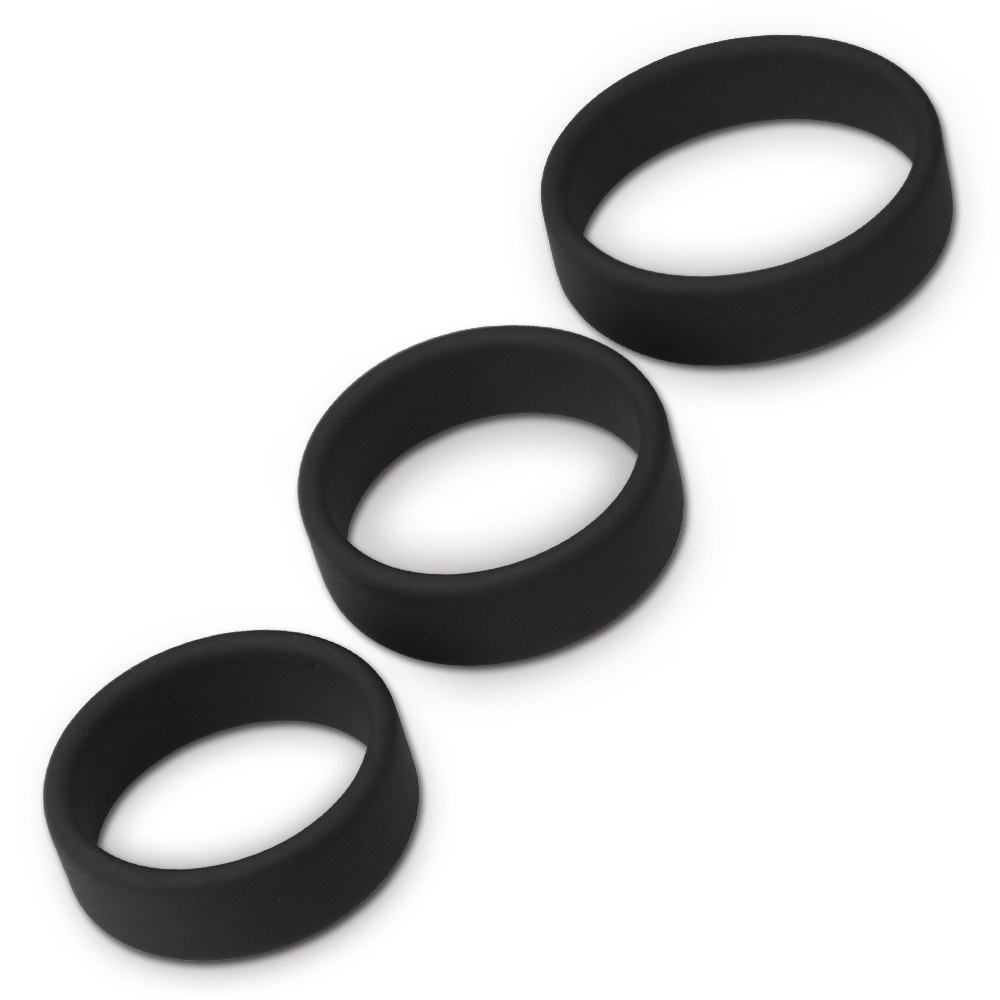 Lovetoy Power Plus Pro Cock Ring Đen Siêu Mạnh