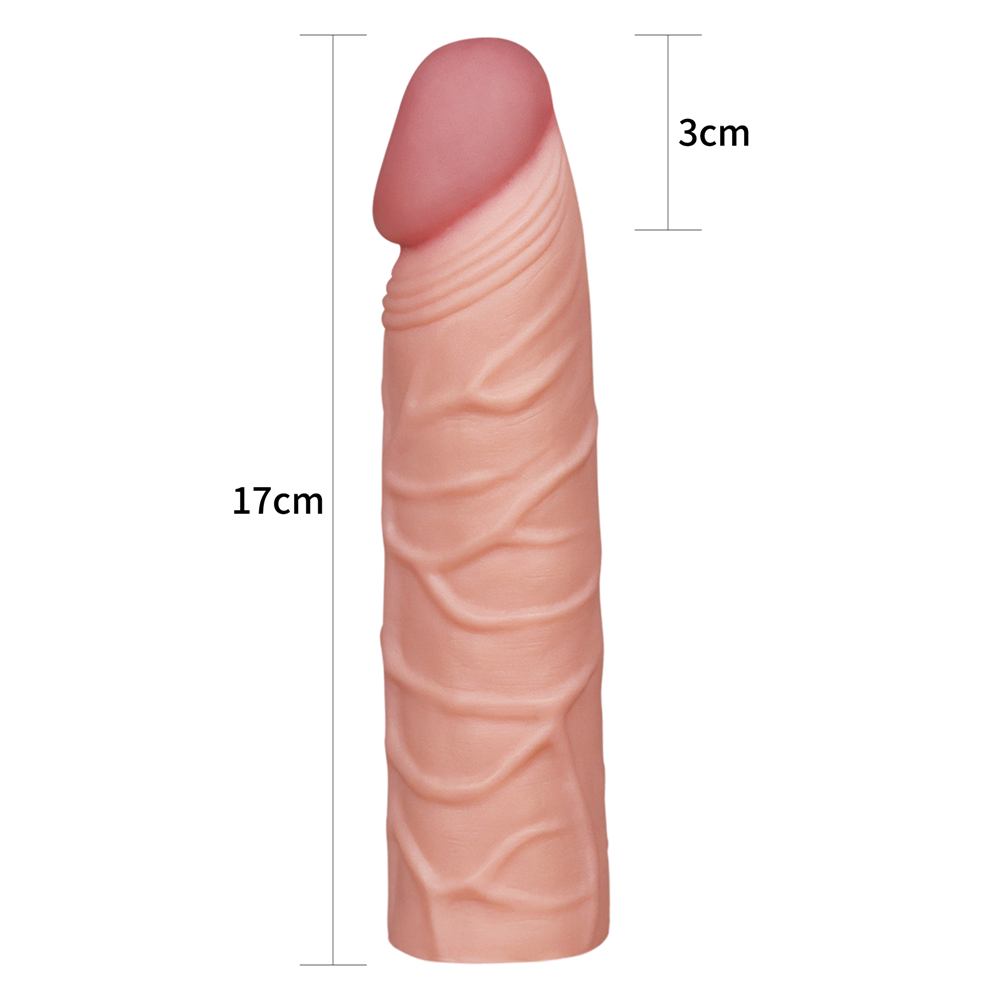 Lovetoy X-Tender Vòng Dương 17cm Da Màu Dày