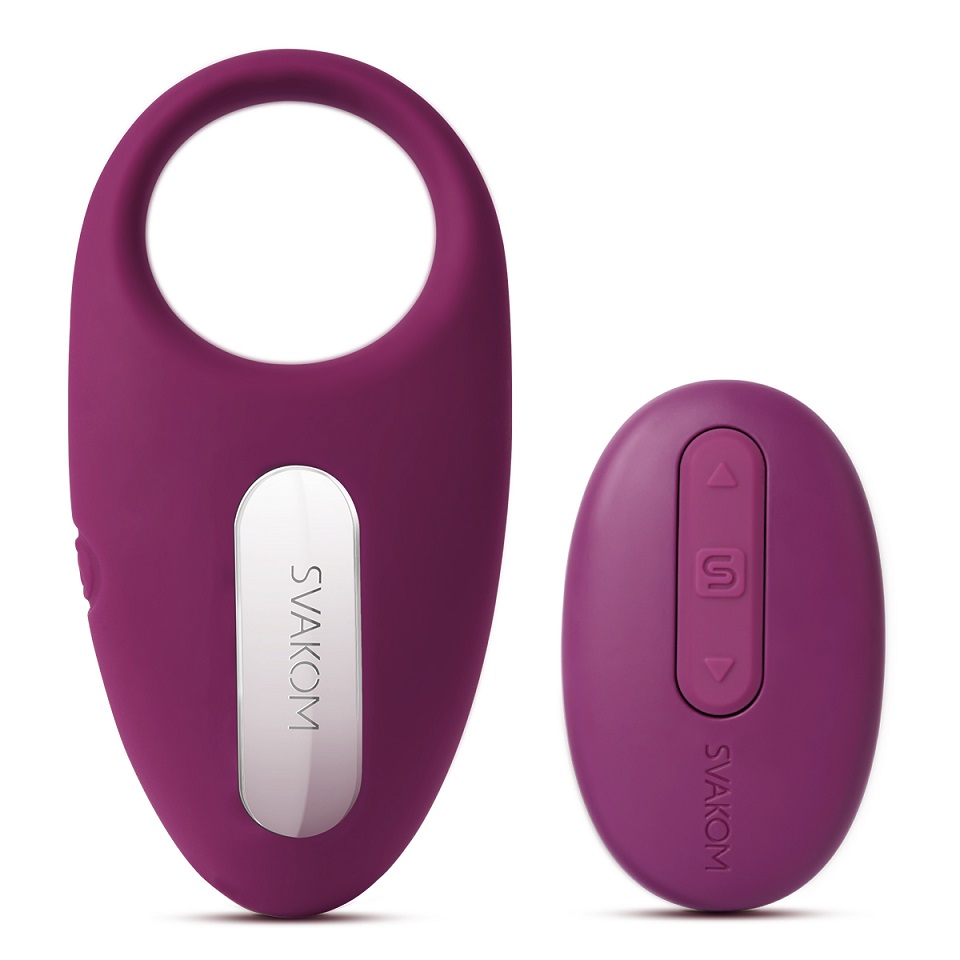 SVAKOM Winni Vòng Rung Tím Remote 26 Chế Độ