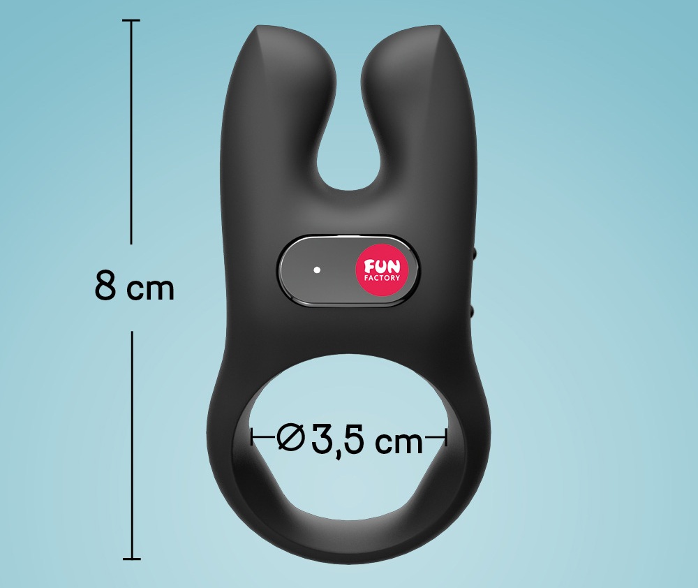 Fun Factory Nos C-ring Black C-shape Mạnh Mẽ