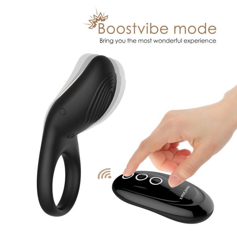 Vòng Rung Erocome Thiên Tiễn Remote Đen Bền Siêu Cảm