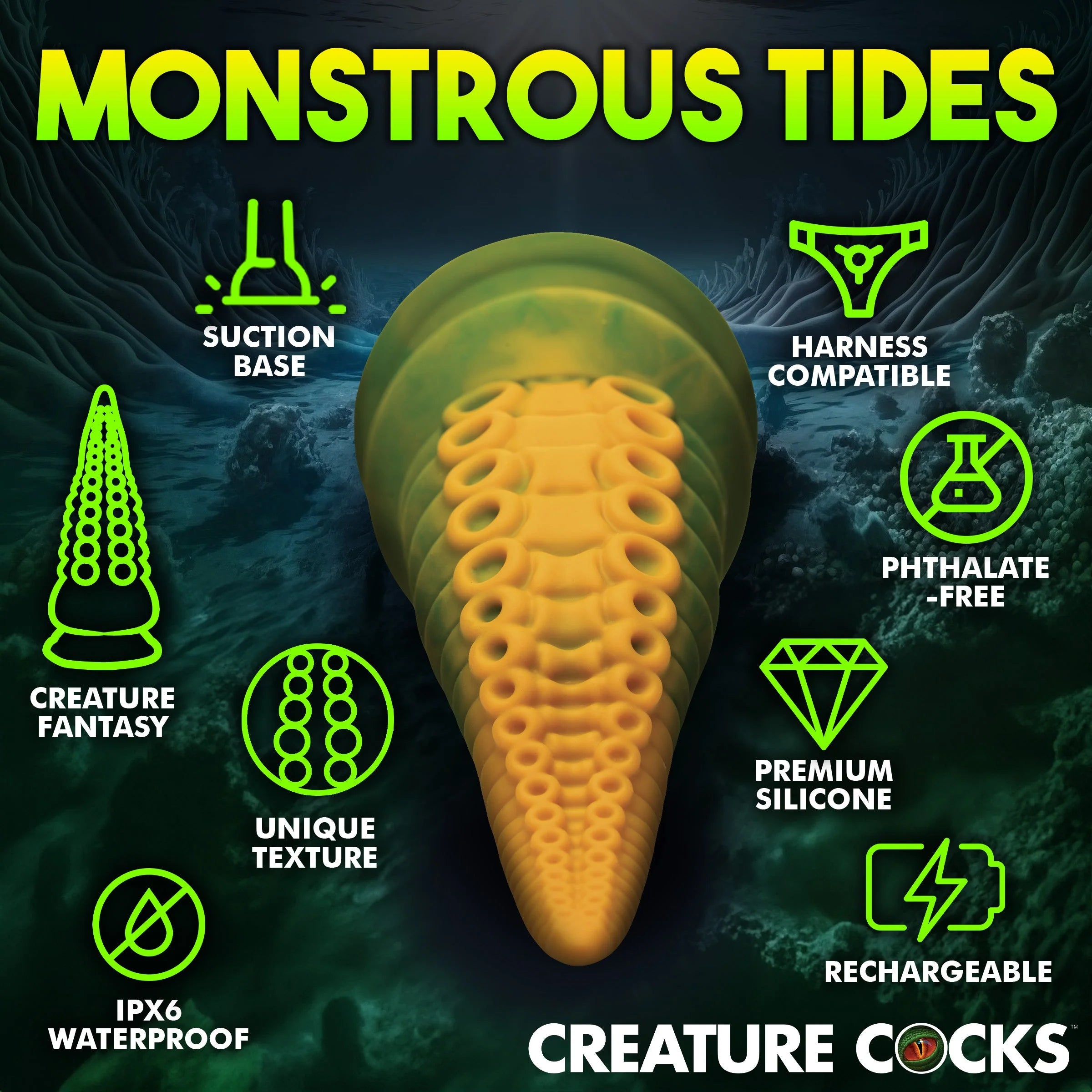 Creature Cocks Monstropus Rung Quái Vật Xanh