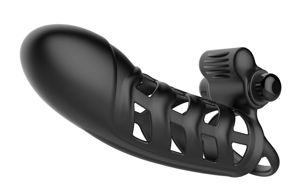 Malesation Sleeve Clit Vibrator Đen Đức Rung Siêu Mạnh