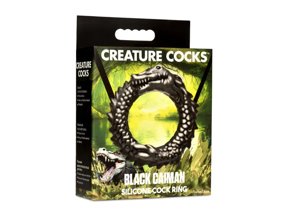Vòng Black Caiman Bền Chặt Kéo Dài Niềm Vui