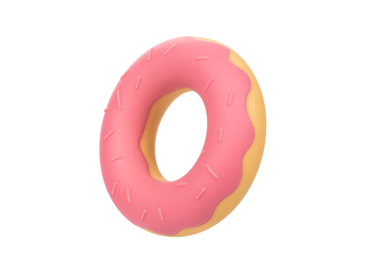 Naughty Bits Donut Cock Ring Hồng Silicone Siêu Chặt
