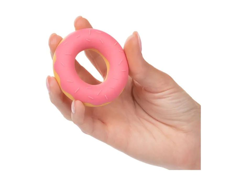 Naughty Bits Donut Cock Ring Hồng Silicone Siêu Chặt