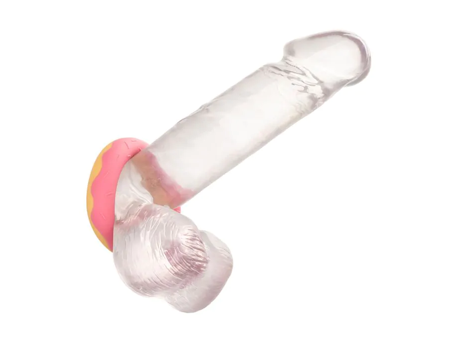 Naughty Bits Donut Cock Ring Hồng Silicone Siêu Chặt