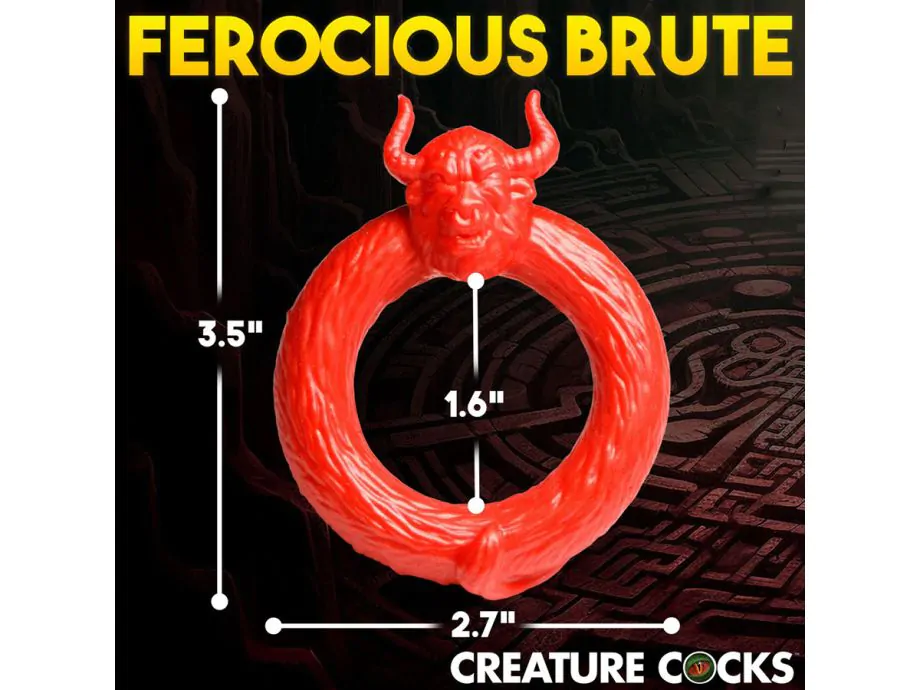 Beast Mode Vòng Dương Silicone Hoang Dã Tăng Cường Khoái Cảm