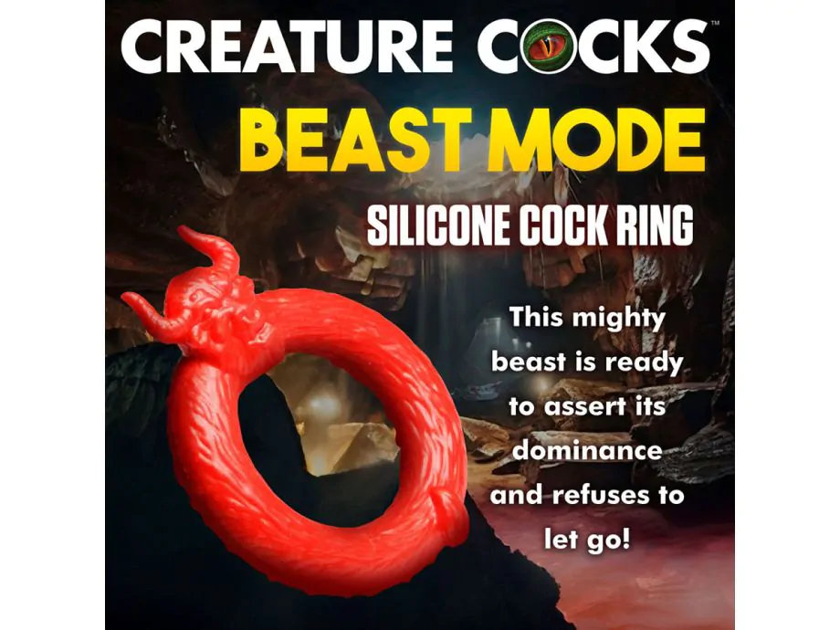 Beast Mode Vòng Dương Silicone Hoang Dã Tăng Cường Khoái Cảm