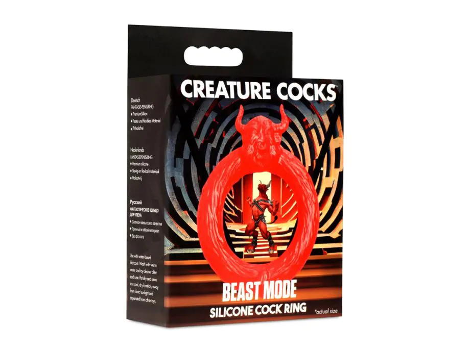Beast Mode Vòng Dương Silicone Hoang Dã Tăng Cường Khoái Cảm