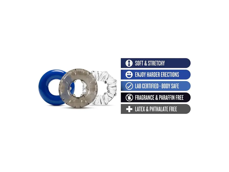 Blush Stay Hard Triple Ring Siêu Siết 3 Cái
