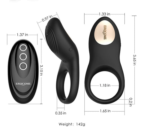 EROCOME Sagitta Ring Rung Remote Cặp Đôi Đỉnh EROCOME Sagitta Ring Rung Remote Cặp Đôi Đỉnh
