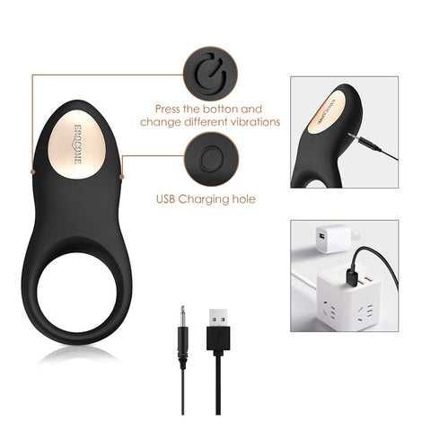 EROCOME Sagitta Ring Rung Remote Cặp Đôi Đỉnh EROCOME Sagitta Ring Rung Remote Cặp Đôi Đỉnh