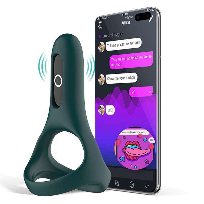 Magic Motion Rise Nhẫn Gáy Rung APP Xa Siêu Vui