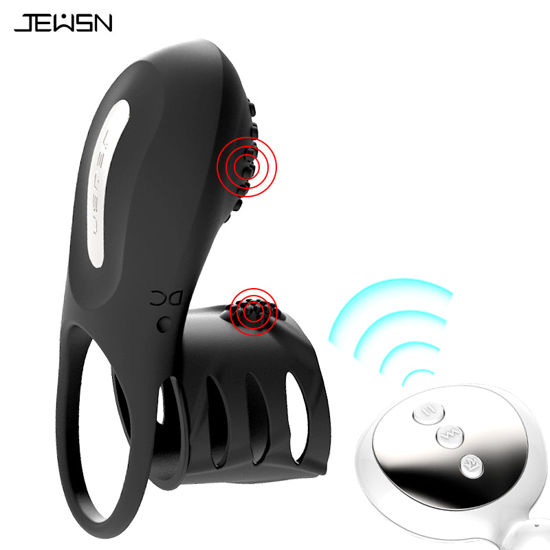 Jeusn Cock Ring Rung Siêu Bền Khóa Cứng 