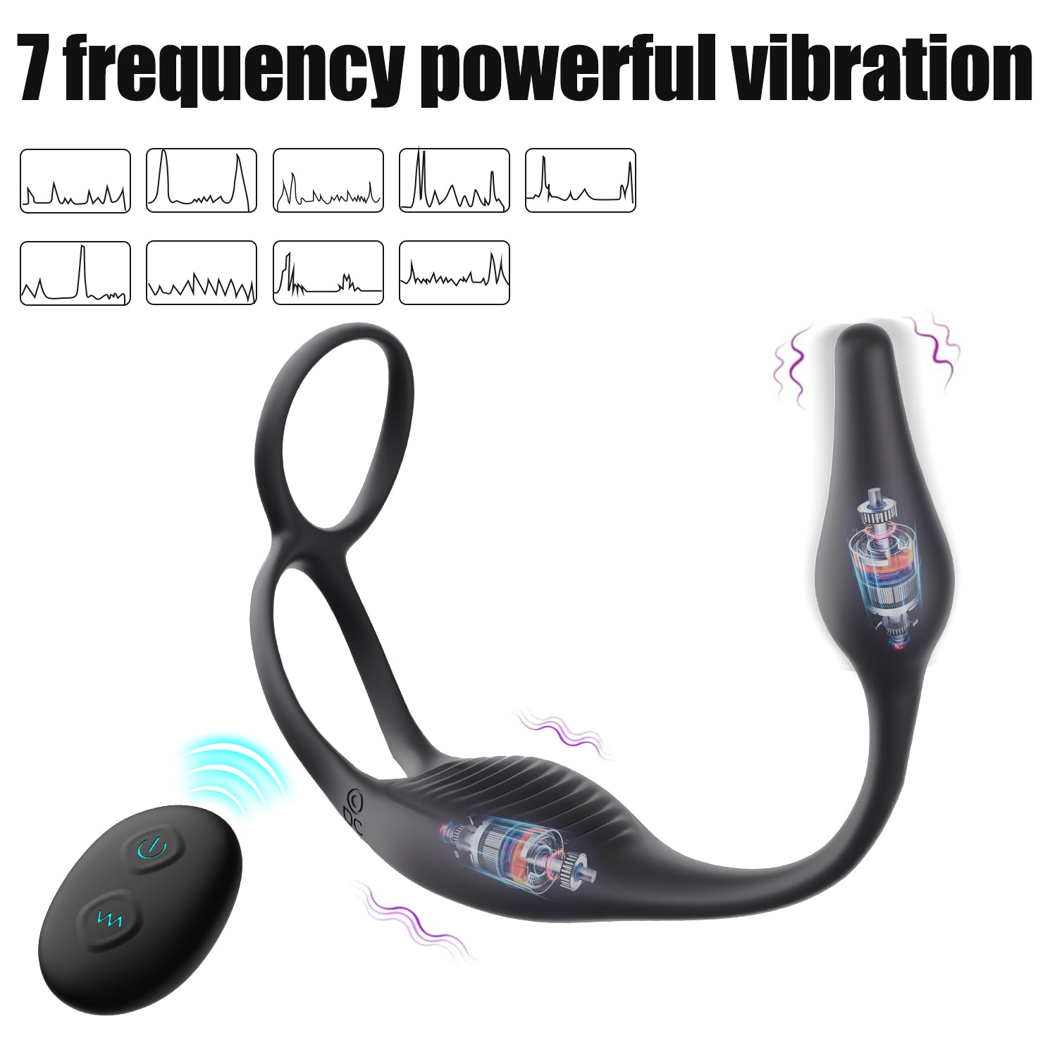 HGOD III Pro Vòng Rung Tiền Liệt Cặp Đôi Khoái Lạc Mãnh