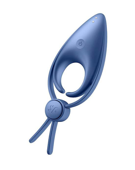 Satisfyer Ring Xanh 14cm Rung Đôi Kích Thích Điên Cuồng
