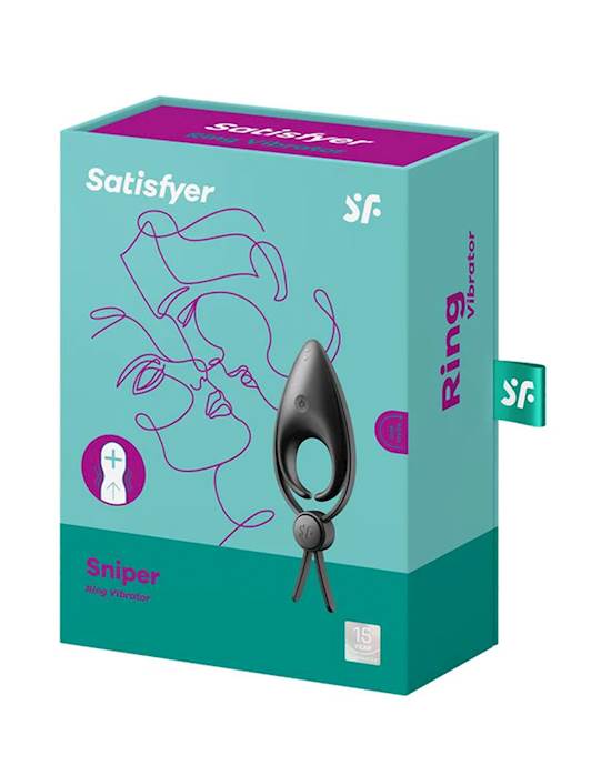 Satisfyer Ring Xanh 14cm Rung Đôi Kích Thích Điên Cuồng