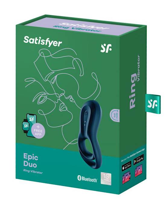 Satisfyer Epic Duo Ring App Rung Nam Kết Nối