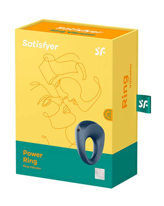 Satisfyer Power Ring đàn ông rung linh hoạt