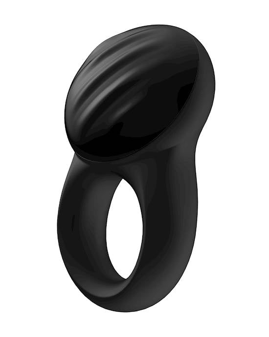 Signet Satisfyer Vòng Rung App Ribbed Tăng Cứng