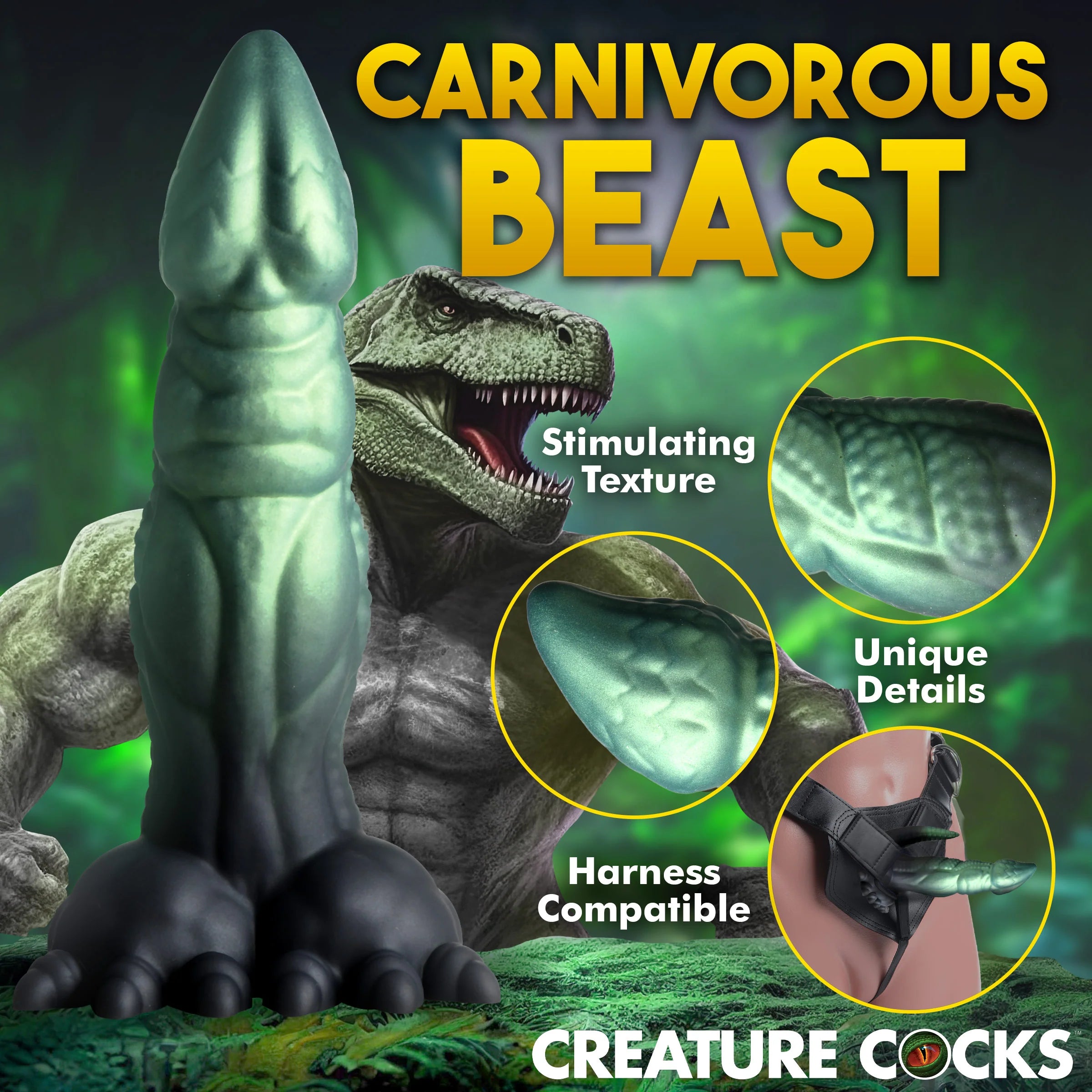 Creature Cocks Dickosaur Khủng Long Siêu Lớn