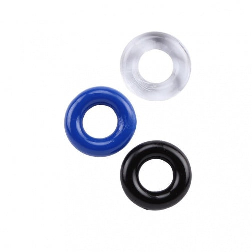 Chisa Donut Rings 3 Miếng Đàn Ông Siêu Co Giãn