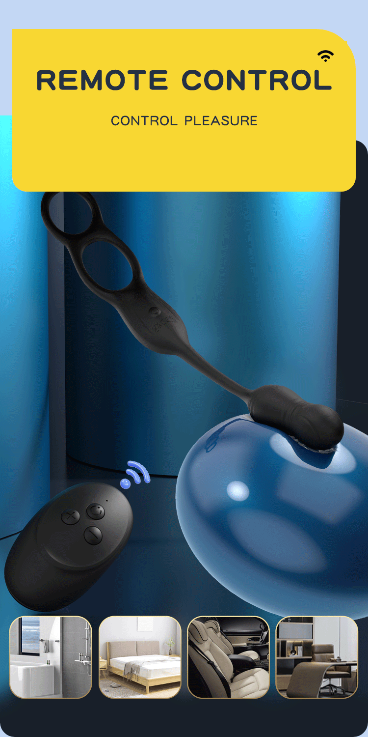 Massager Tiền Liệt Rung Phích Đuôi Remote 2024 Đỉnh