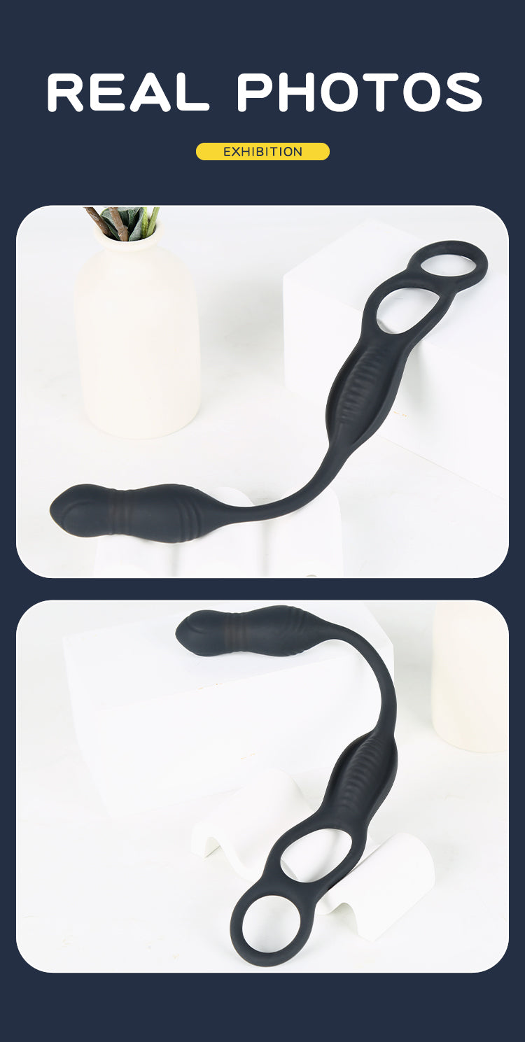 Massager Tiền Liệt Rung Phích Đuôi Remote 2024 Đỉnh